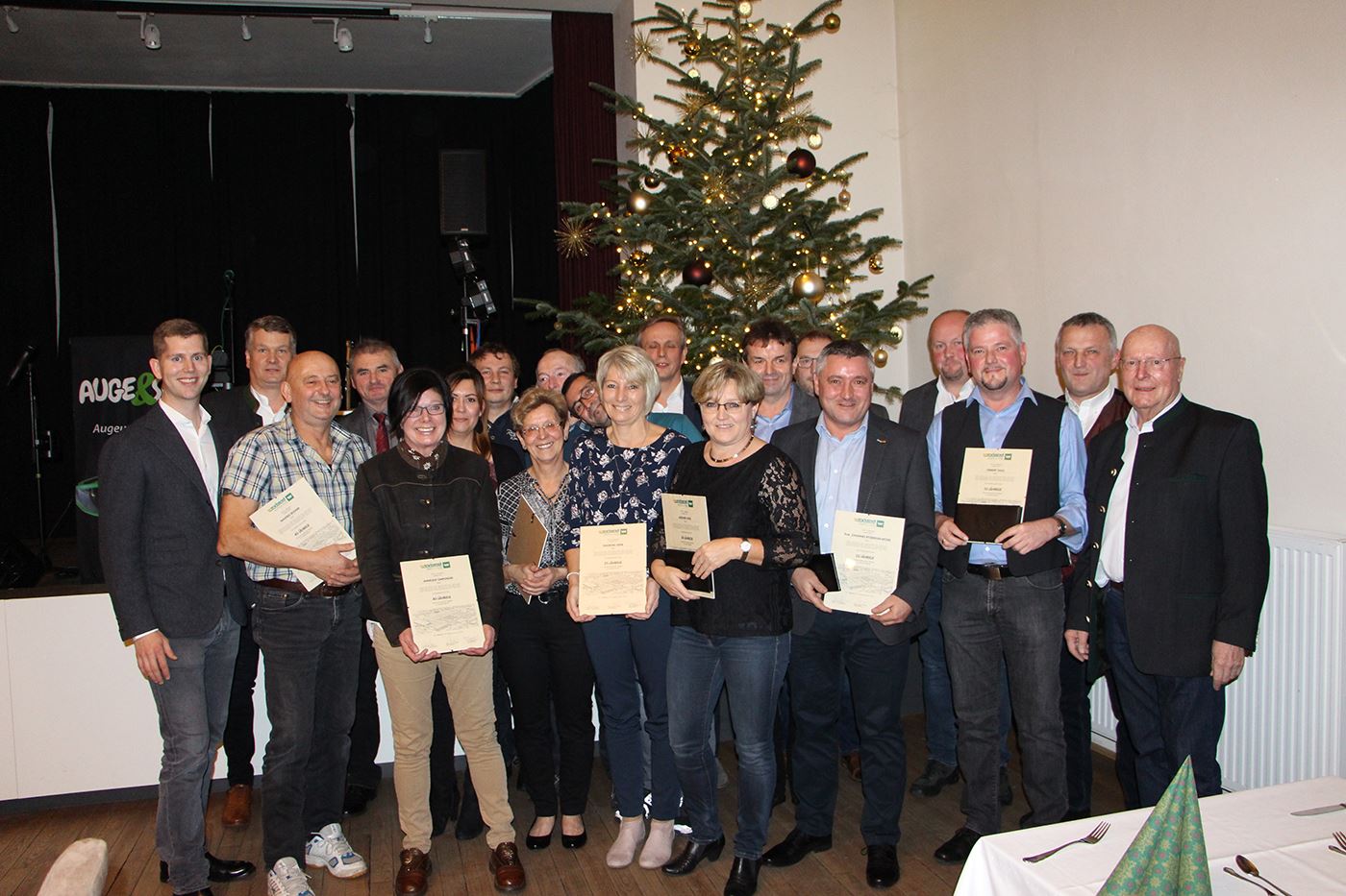 Ehrungen Jubilare 2019